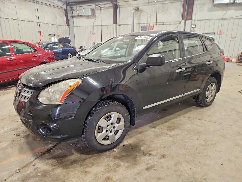 2013 Nissan Rogue sport VIN JN8AS5MV6DW664148 COPART salvage auction — FRONT END, WI - JUNKED VEHICLE BILL OF SALE, sold $325 on 2026-07-27 (photo 1)