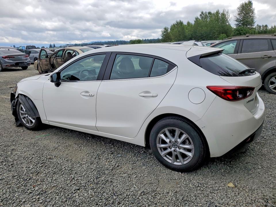 2016 Mazda 3 VIN JM1BM1N74G1322444 COPART salvage auction — FRONT END, WA - BILL OF SALE, sold $80 on 2026-07-27 (photo 2)