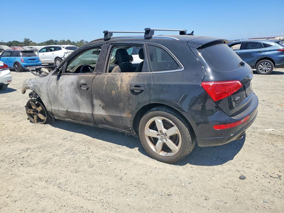 2012 Audi Q5 VIN WA1LFAFP9CA108714 COPART salvage auction — BURN, Ca - Non-Repairable Vehicle Cert, sold $60 on 2026-07-21 (photo 2)
