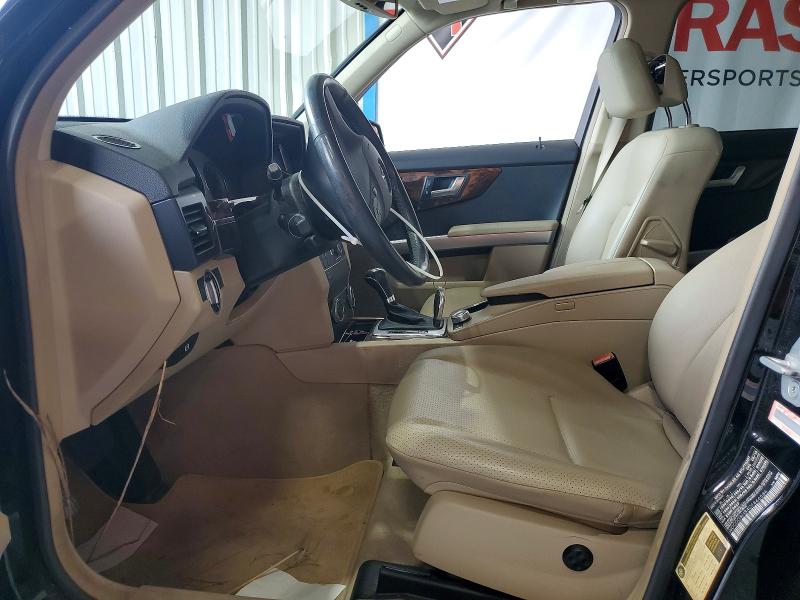 2012 Mercedes-benz Glk-klasse VIN WDCGG8HB4CF866584 COPART salvage auction — FRONT END, Nc - Salvage Certificate Of Title, sold $1,350 on 2026-08-11 (photo 7)