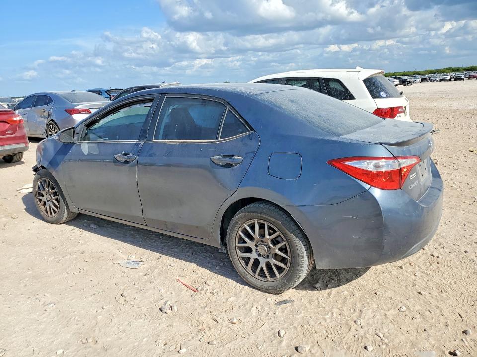 2014 Toyota Corolla VIN 5YFBURHE6EP152573 COPART salvage auction — FRONT END, Tx - Salvage Vehicle Title, sold $2,200 on 2026-07-23 (photo 2)