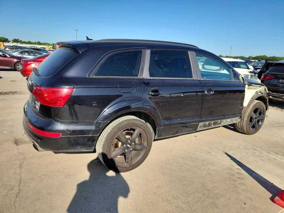 2015 Audi Q7 VIN WA1LGAFEXFD025890 COPART salvage auction — FRONT END, Tx - Salvage Vehicle Title, sold $1,750 on 2026-07-16 (photo 3)
