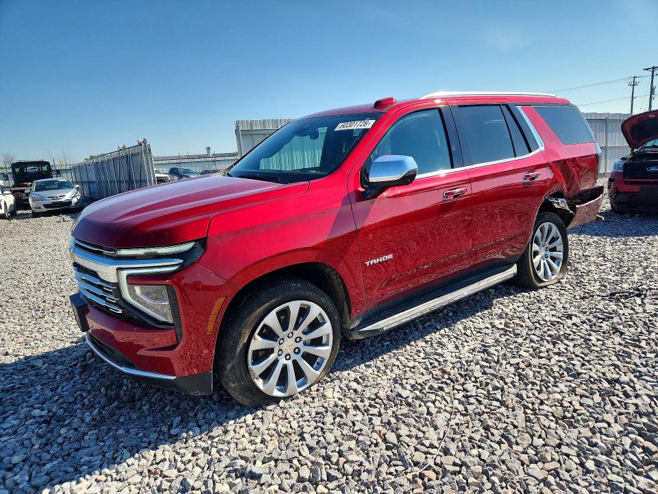 2025 Chevrolet Tahoe VIN 1GNS6SRD1SR416766 — COPART salvage auction photo