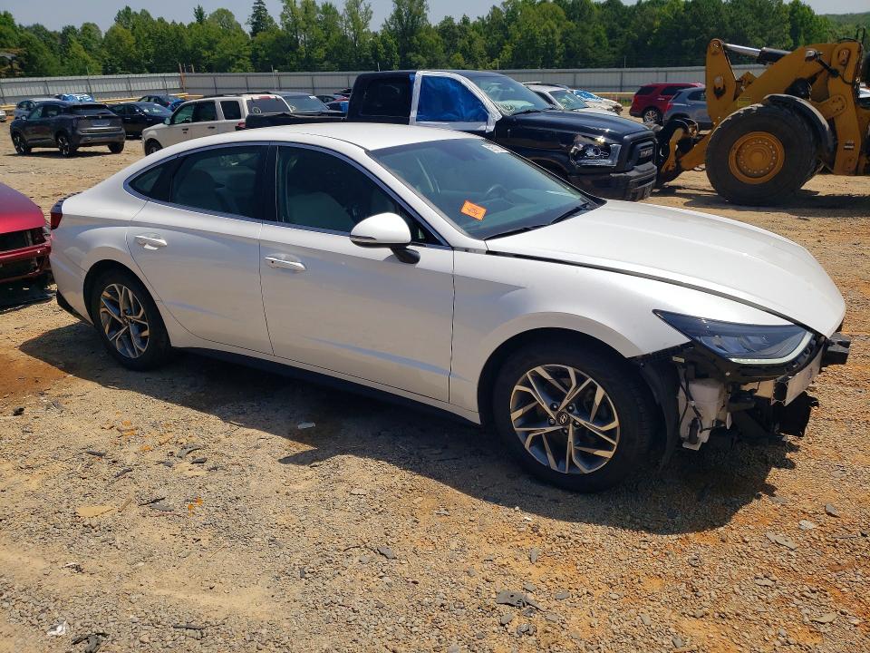 2022 Hyundai Sonata VIN KMHL64JAXNA210659 COPART salvage auction — FRONT END, Va - Cert Of Title - Salvage, sold $4,900 on 2026-07-31 (photo 4)