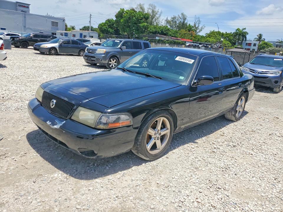 2003 Mercury Marauder VIN 2MEHM75V83X616859 COPART salvage auction — SIDE, FL - CERT OF TITLE SLVG REBUILDABLE, sold $1,300 on 2026-07-24 (photo 1)
