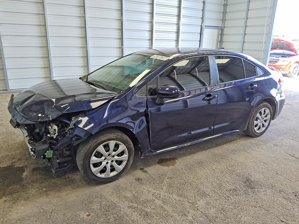 2022 Toyota Corolla VIN 5YFEPMAE6NP327485 COPART salvage auction — FRONT END, Fl - Certificate Of Title, sold $10 on 2026-07-28 (photo 1)