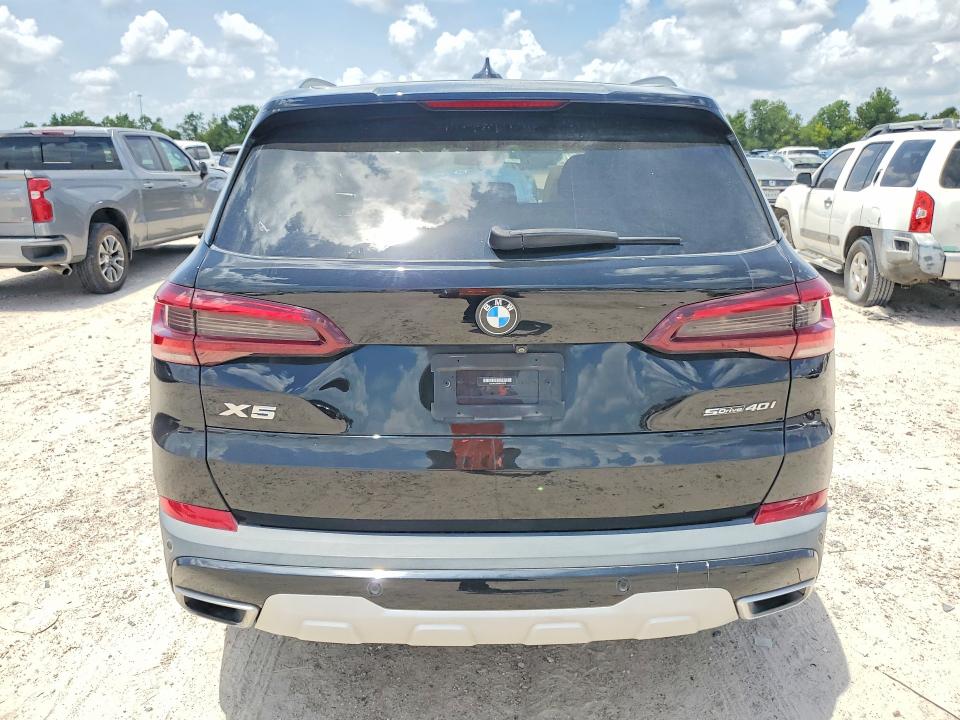 2021 BMW X5 VIN 5UXCR4C08M9G22015 COPART salvage auction — FRONT END, TX - SALVAGE VEHICLE TITLE, sold $17,000 on 2026-07-31 (photo 6)
