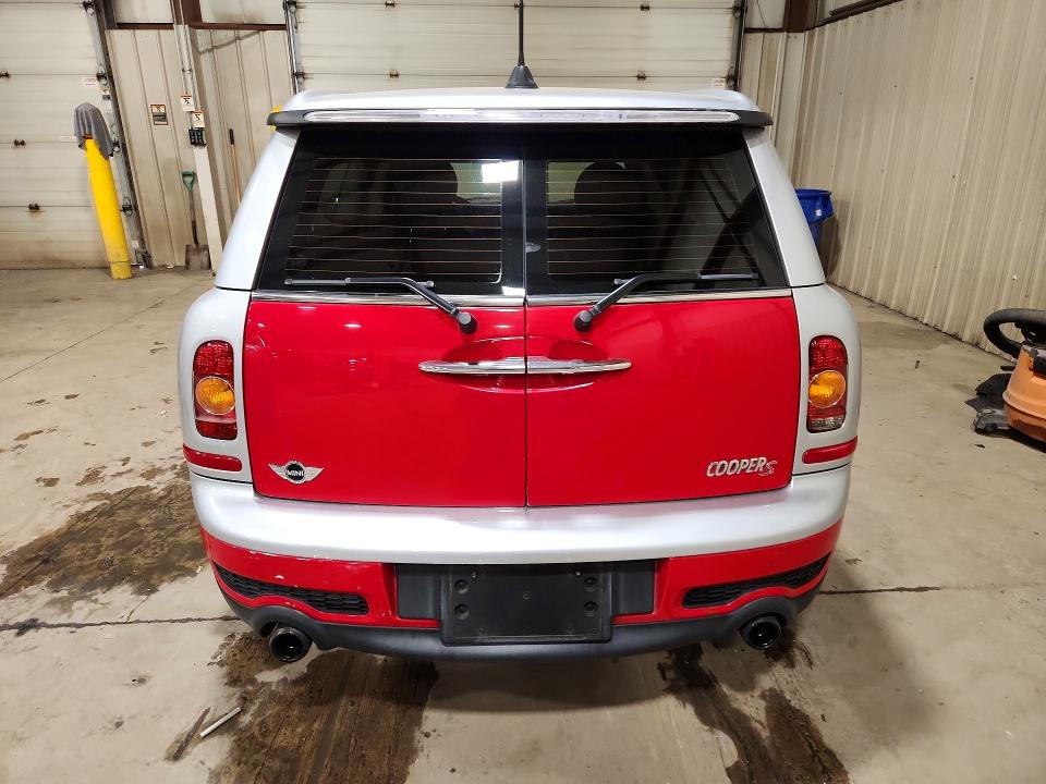 2008 Mini Cooper VIN WMWMM33588TP71179 COPART salvage auction — REAR END, Pa - Certificate Of Salvage, sold $725 on 2026-07-31 (photo 6)