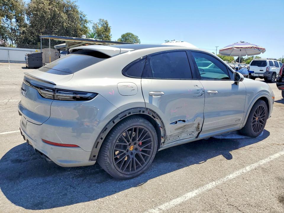 2021 Porsche Cayenne VIN WP1BG2AY8MDA49965 COPART salvage auction — SIDE, Ca - Salvage Certificate, sold $26,250 on 2026-07-24 (photo 3)
