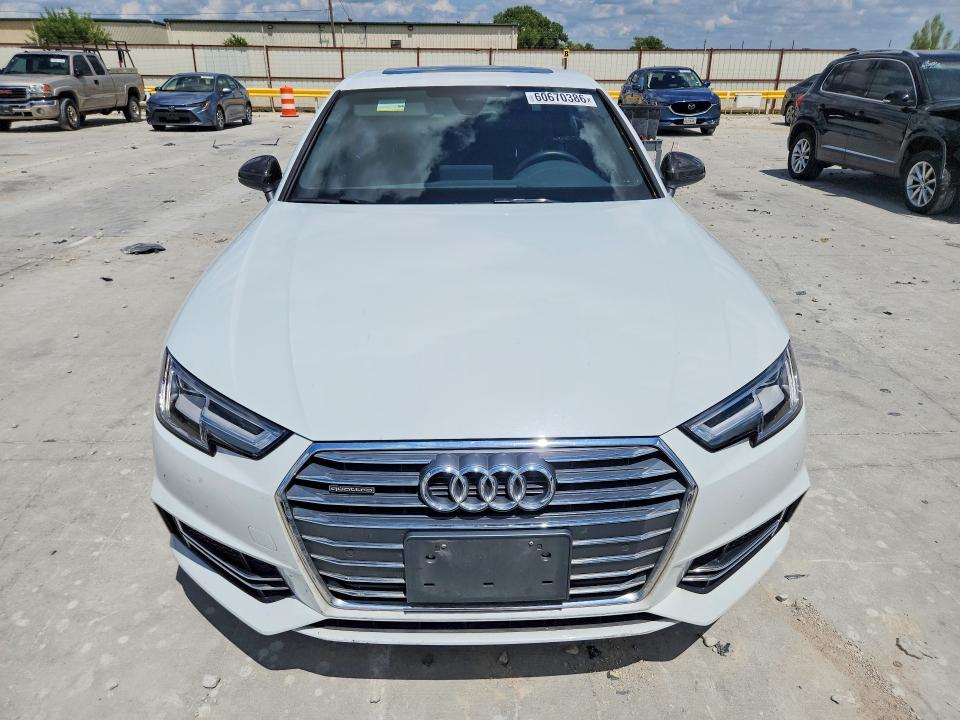 2017 Audi A4 VIN WAUPNAF44HA178271 COPART salvage auction — REAR END, TX - SALVAGE VEHICLE TITLE (P), sold $5,300 on 2026-07-17 (photo 5)