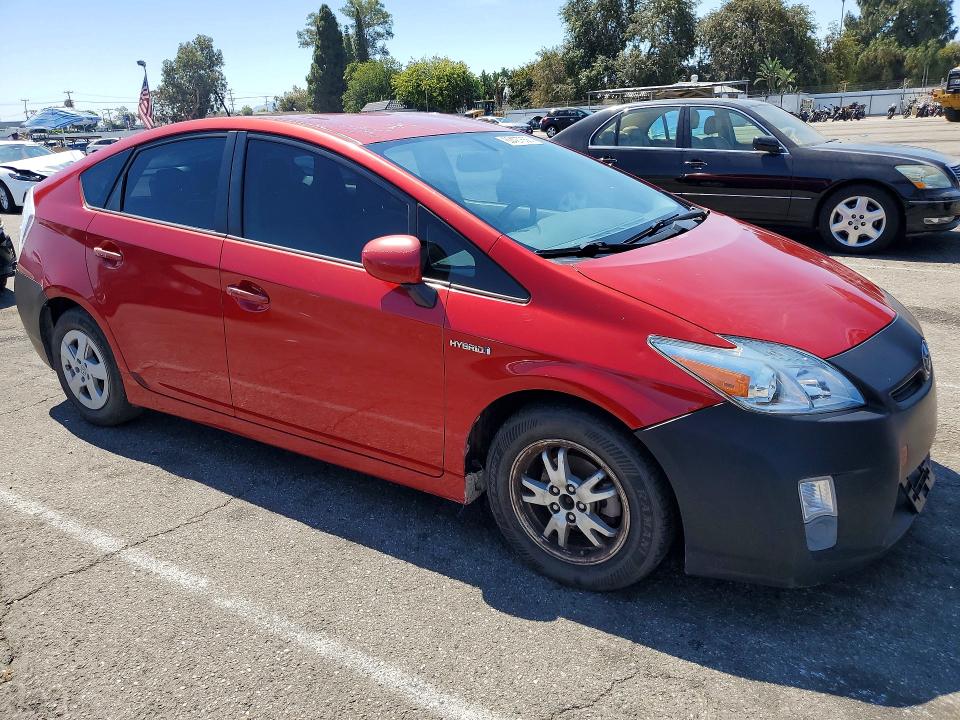 2010 Toyota Prius VIN JTDKN3DU1A0243794 COPART salvage auction — MINOR DENT/SCRATCHES, CA - LIEN PAPERS-SALVAGE OR AC, sold $550 on 2026-07-14 (photo 4)