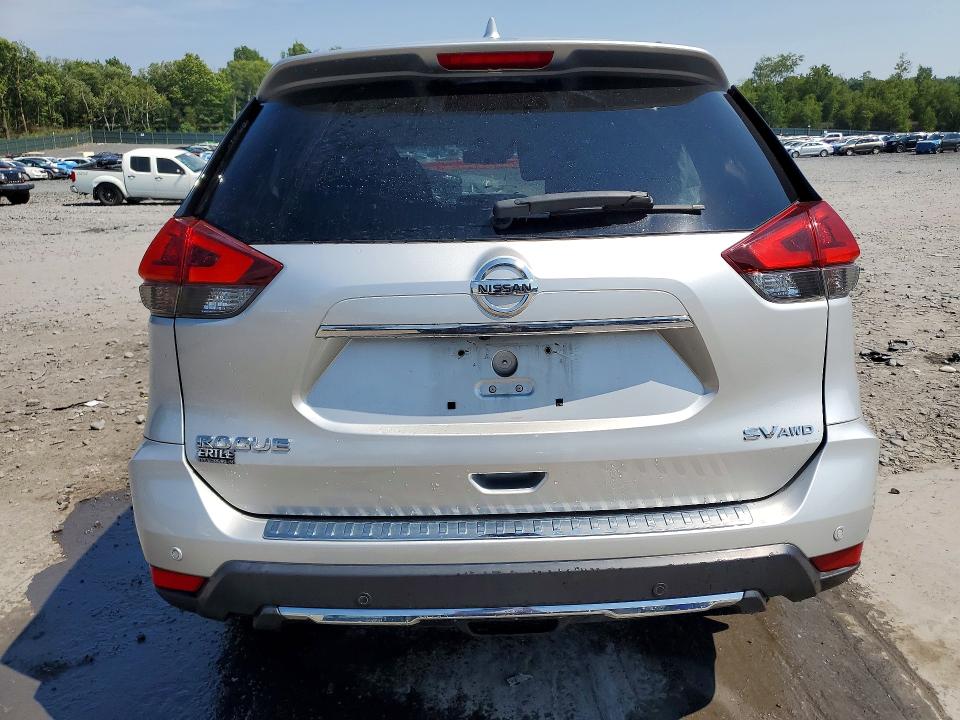2020 Nissan Rogue VIN JN8AT2MV3LW120927 COPART salvage auction — REAR END, Pa - Certificate Of Salvage, sold $500 on 2026-07-29 (photo 6)