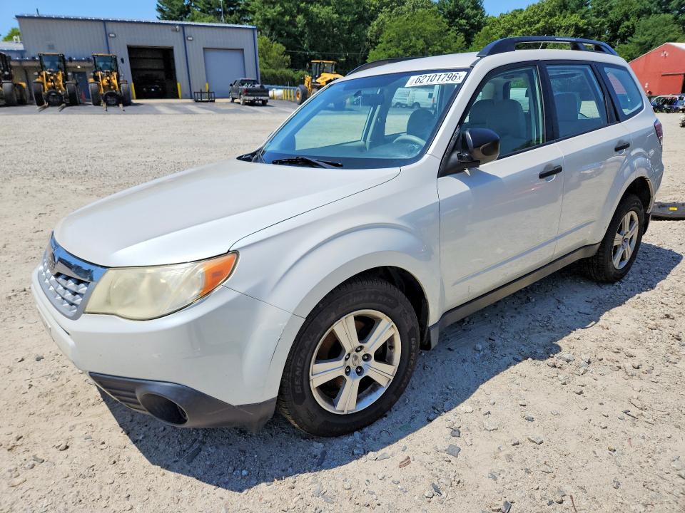 2011 Subaru Forester VIN JF2SHABC9BH723463 COPART salvage auction — FRONT END, Ma - Cert Of Title-Reconstrctd Coll, sold $375 on 2026-08-03 (photo 1)