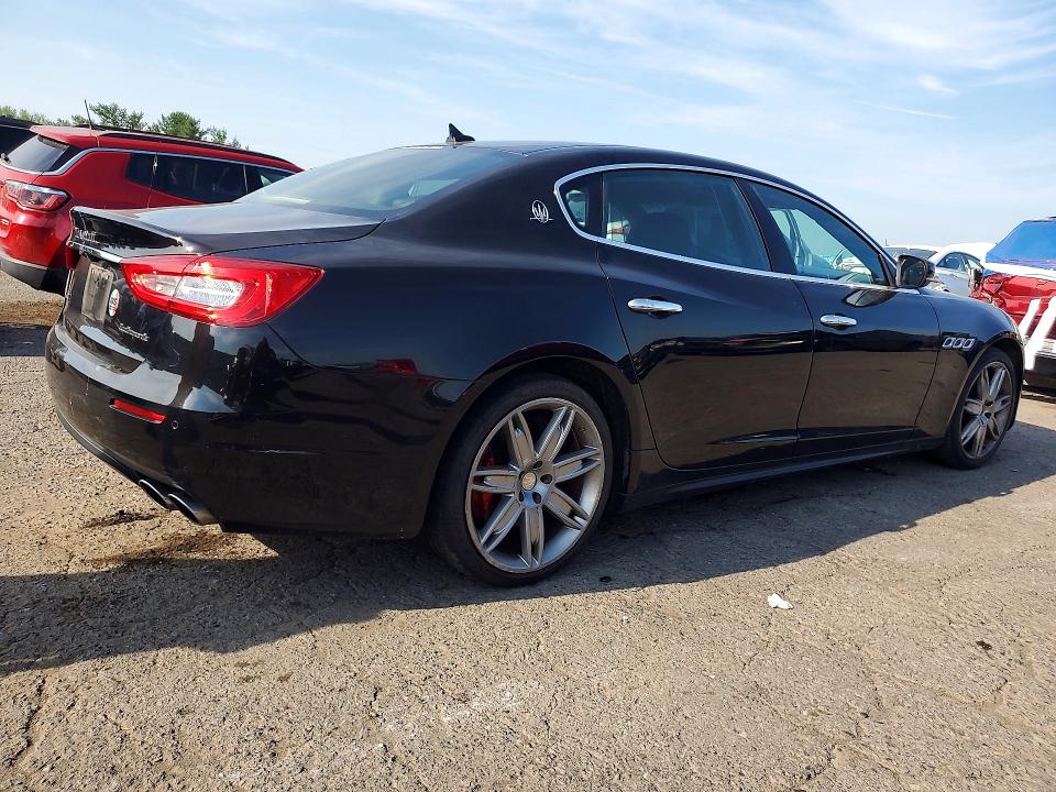 2018 Maserati Quattroporte VIN ZAM56YRAXJ1276076 COPART salvage auction — ROOF, Pa - Certificate Of Salvage, sold $7,200 on 2026-08-14 (photo 3)
