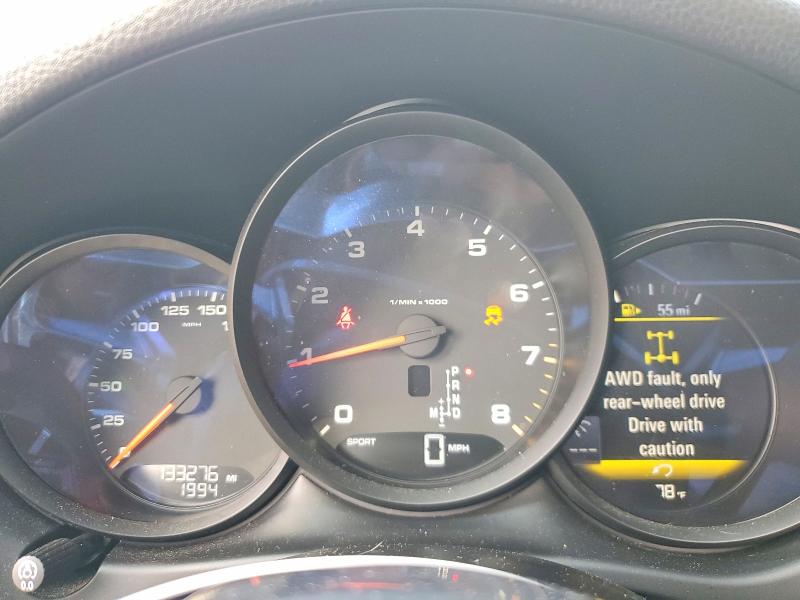 2017 Porsche Macan VIN WP1AA2A59HLB02350 COPART salvage auction — FRONT END, Salvage Title, sold $3,100 on 2026-07-22 (photo 9)