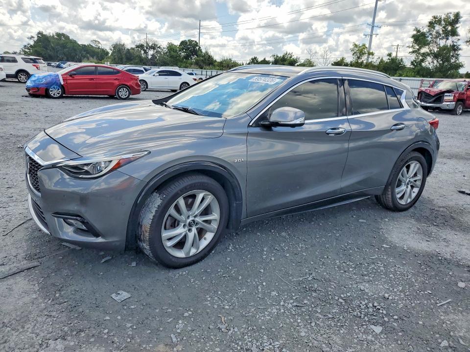 2018 Infiniti Qx30 VIN SJKCH5CP4JA005724 COPART salvage auction — MINOR DENT/SCRATCHES, Fl - Cert Of Title Slvg Rebuildable, sold $3,600 on 2026-07-17 (photo 1)