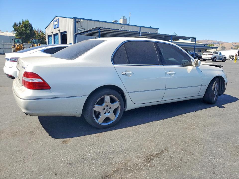 2005 Lexus Ls 430 VIN JTHBN36FX55027707 COPART salvage auction — FRONT END, Ca - Salvage Certificate, sold $60 on 2026-07-23 (photo 3)