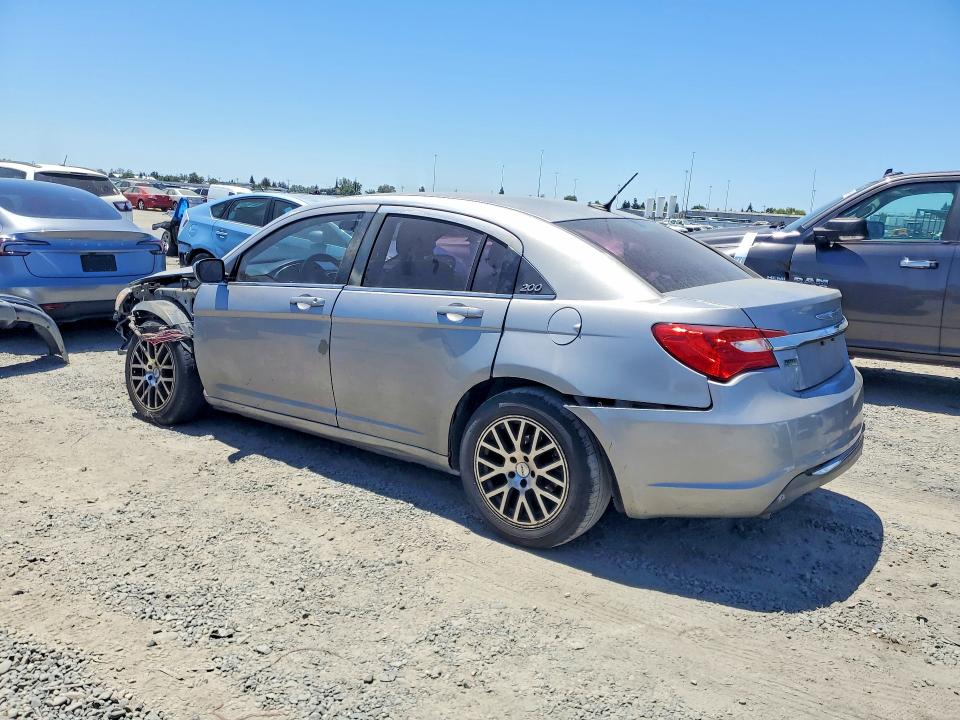 2014 Chrysler 200 VIN 1C3CCBBGXEN105735 COPART salvage auction — FRONT END, Ca - Salvage Certificate, sold $825 on 2026-07-16 (photo 2)