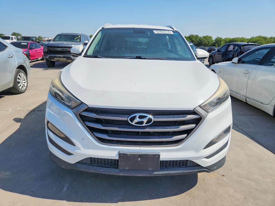 2016 Hyundai Tucson VIN KM8J33A48GU120044 COPART salvage auction — MECHANICAL, TX - CERT OF TITLE-REBUILT SALVAGE, sold $2,250 on 2026-07-27 (photo 5)