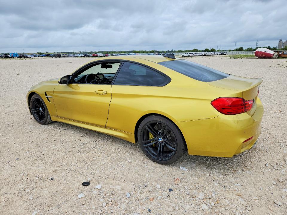 2015 BMW M4 VIN WBS3R9C59FK331552 COPART salvage auction — MINOR DENT/SCRATCHES, Tx - Cert Of Title-Rebuilt Salvage, sold $20,900 on 2026-09-29 (photo 2)