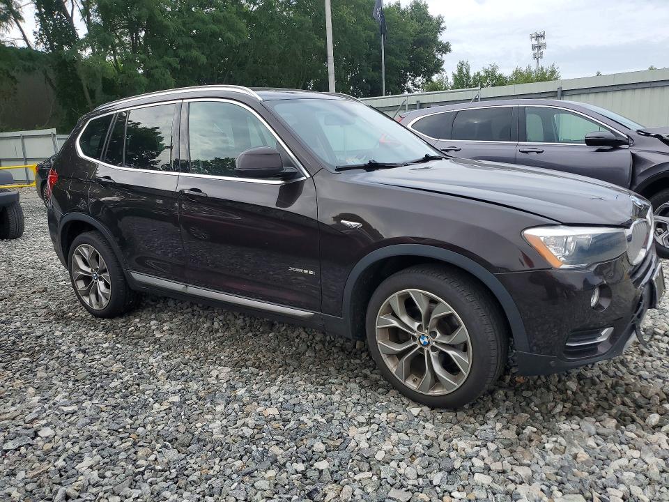 2016 BMW X3 VIN 5UXWX9C50G0D86240 COPART salvage auction — FRONT END, Ma - Cert Of Title-Reconstrctd Coll, sold $1,200 on 2026-07-16 (photo 4)