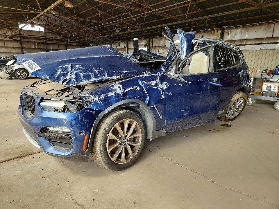 2019 BMW X3 VIN 5UXTR7C53KLE94408 COPART salvage auction — FRONT END, Az - Certificate Of Title (P), sold $875 on 2026-07-20 (photo 1)