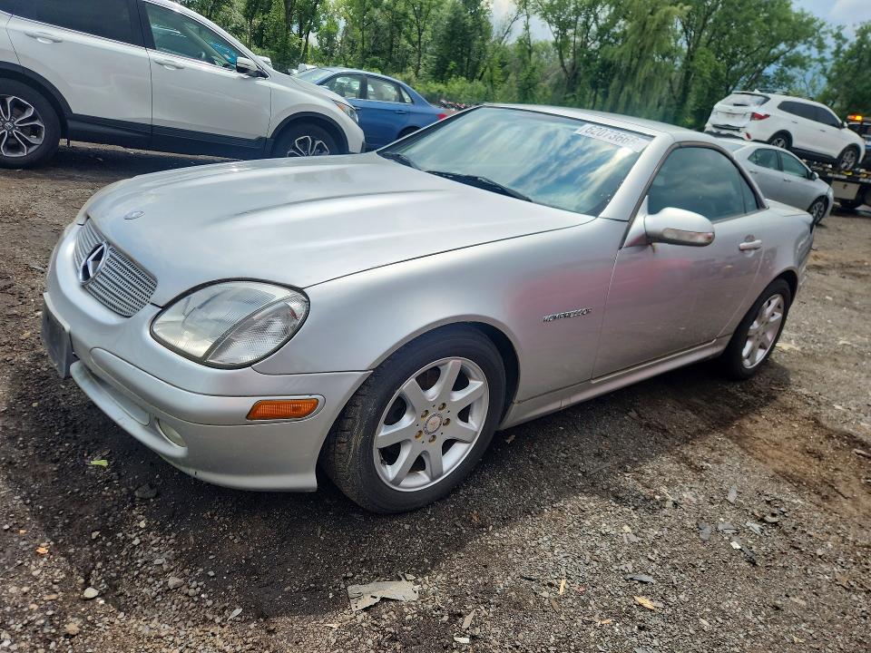 2001 Mercedes-benz Slk-class VIN WDBKK49F21F176627 COPART salvage auction — MECHANICAL, Ct - Bill Of Sale, sold $475 on 2026-07-31 (photo 1)