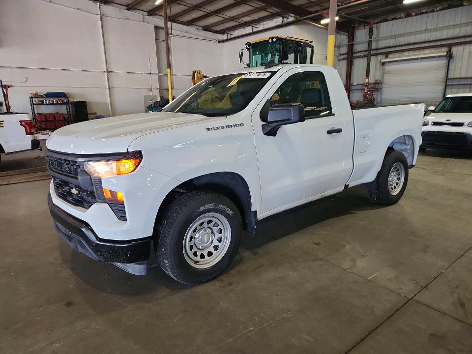 2023 Chevrolet Silverado VIN 3GCNAAEKXPG361079 COPART salvage auction — REAR END, Ar - Certificate Of Title (P), sold $4,850 on 2026-07-23 (photo 1)