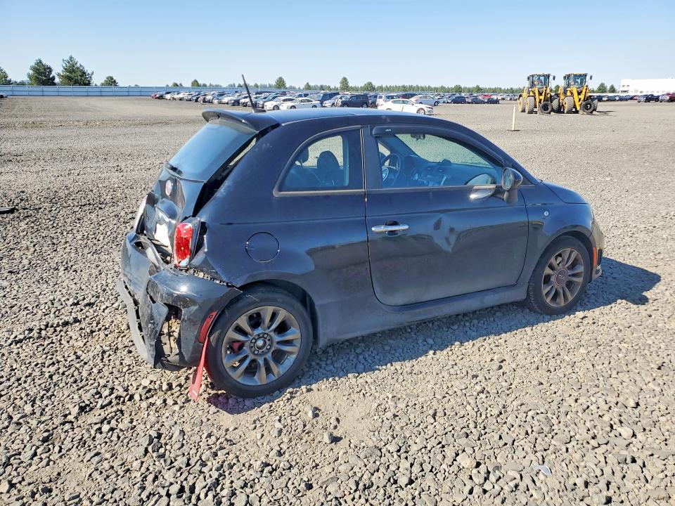 2015 Fiat VIN 3C3CFFHH9FT586223 COPART salvage auction — REAR END, Wa - Bill Of Sale, sold $625 on 2026-07-29 (photo 3)