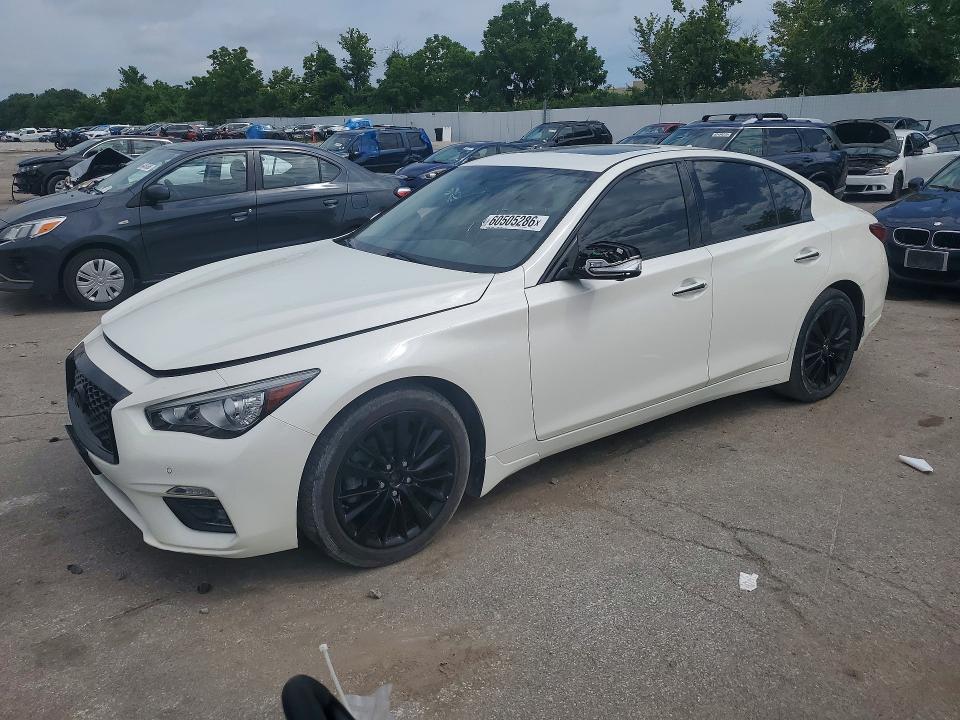 2020 Infiniti Q50 VIN JN1EV7AR9LM254514 COPART salvage auction — MECHANICAL, Mo - Certificate Of Title, sold $2,450 on 2026-07-31 (photo 1)