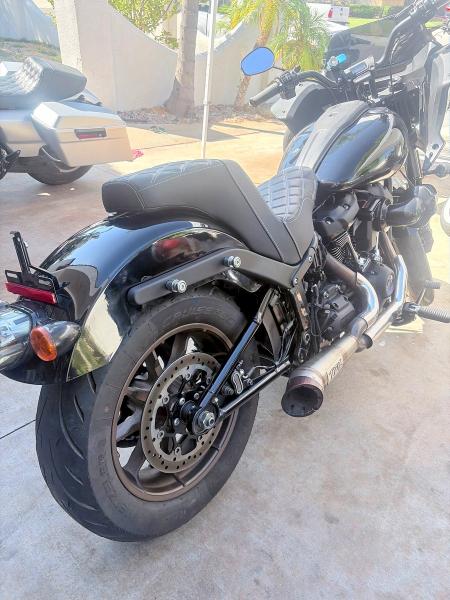 2024 Harley-davidson Fxlrst VIN 1HD1YXZ23RB013772 COPART salvage auction — MINOR DENT/SCRATCHES, CA - CERT OF TITLE-SALVAGED (P), sold $5,300 on 2026-07-27 (photo 4)