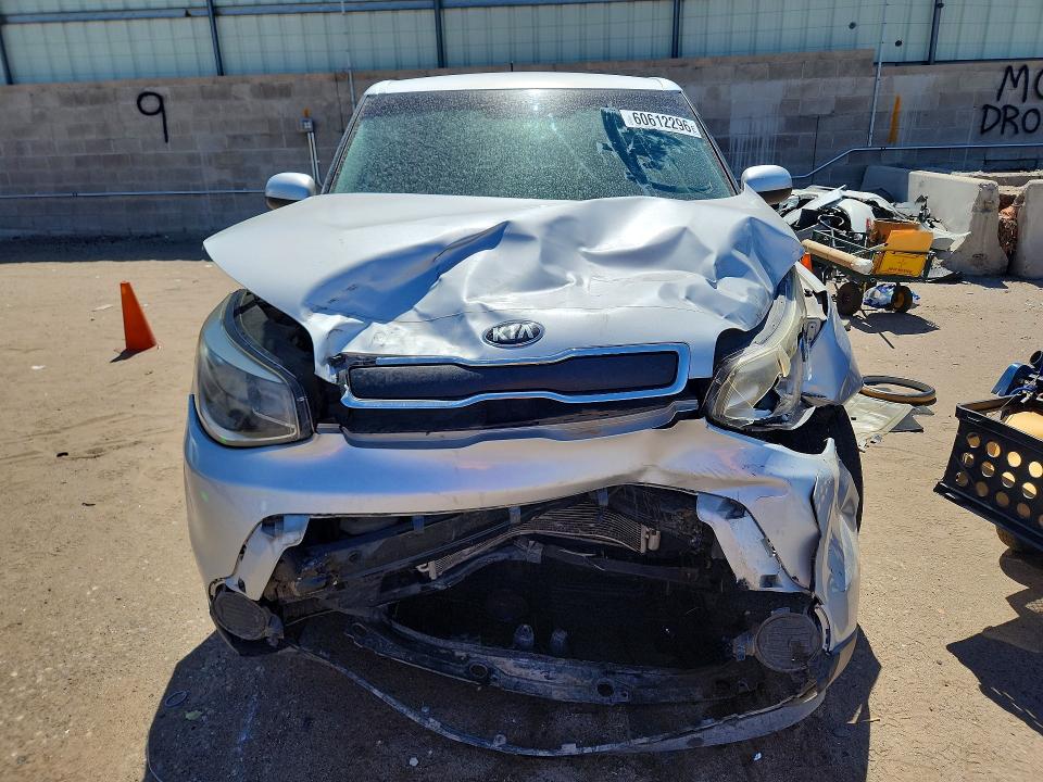 2015 Kia Soul VIN KNDJN2A24F7817151 COPART salvage auction — FRONT END, Nm - Cert Of Title-Salvage, sold $800 on 2026-07-30 (photo 5)