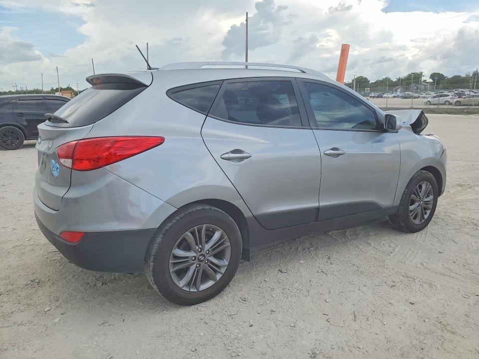2015 Hyundai Tucson VIN KM8JU3AG0FU005329 COPART salvage auction — FRONT END, Fl - Cert Of Title Slvg Rebuildable, sold $1,500 on 2026-07-14 (photo 3)