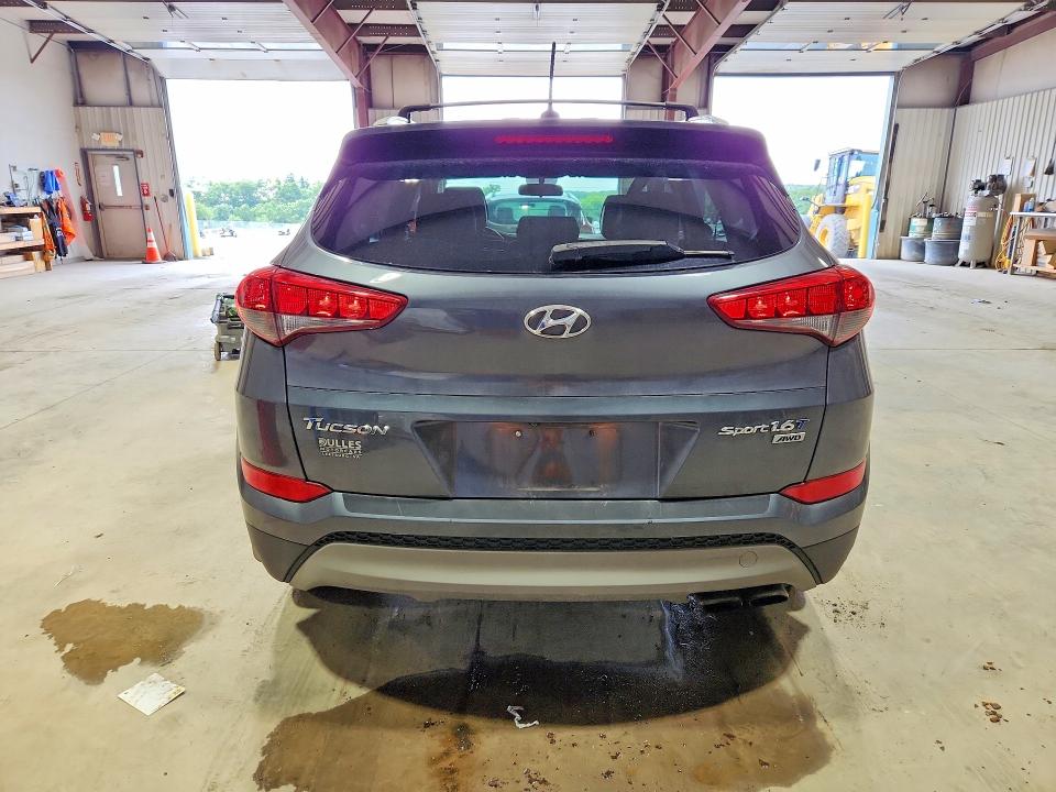 2017 Hyundai Tucson VIN KM8J3CA27HU498744 COPART salvage auction — MECHANICAL, Wv - Certificate Of Title, sold $375 on 2026-07-24 (photo 6)