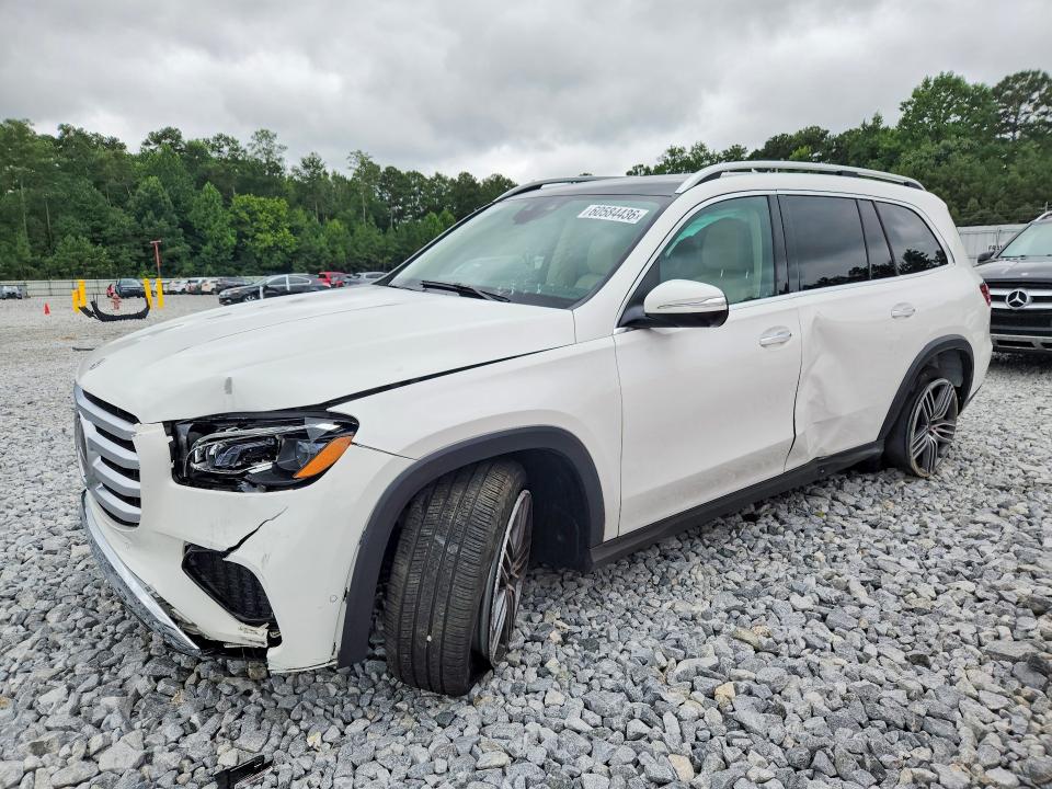 2024 Mercedes-benz Gls-class VIN 4JGFF5KE8RB122259 COPART salvage auction — ALL OVER, GA - CERT OF TITLE-SALVAGE, sold $25,500 on 2026-08-25 (photo 1)