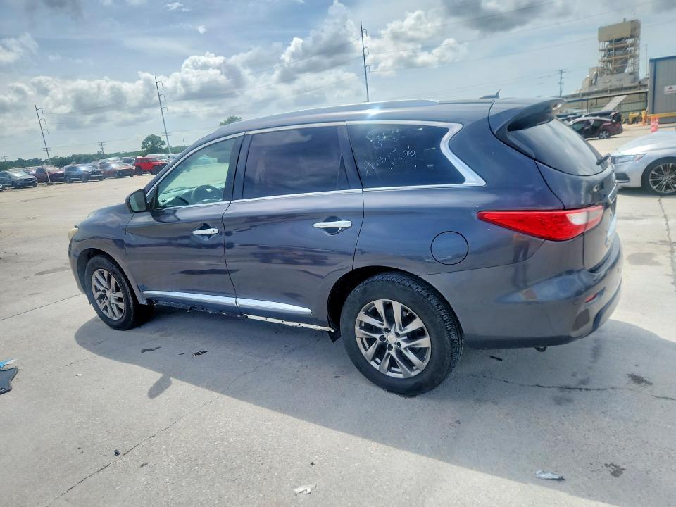 2013 Infiniti Jx VIN 5N1AL0MN3DC302044 COPART salvage auction — MINOR DENT/SCRATCHES, La - Certificate Of Title (P), sold $1,500 on 2026-07-29 (photo 2)