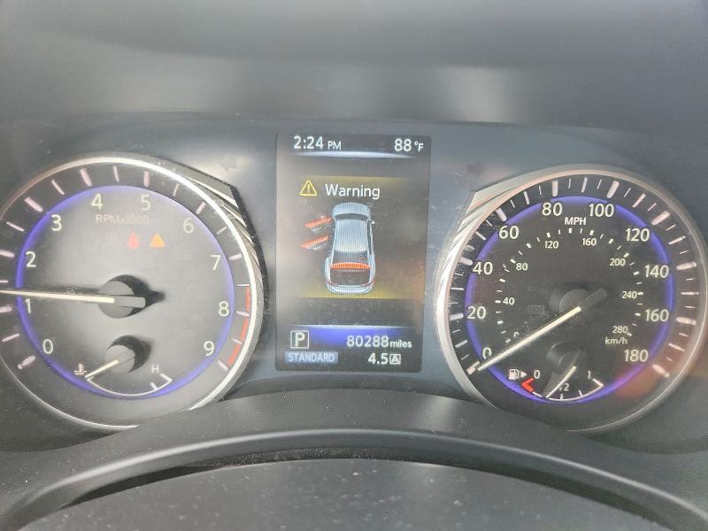 2014 Infiniti Q50 VIN JN1BV7ARXEM682260 COPART salvage auction — SIDE, Nc - Salvage Certificate Of Title, sold $2,950 on 2026-07-27 (photo 9)