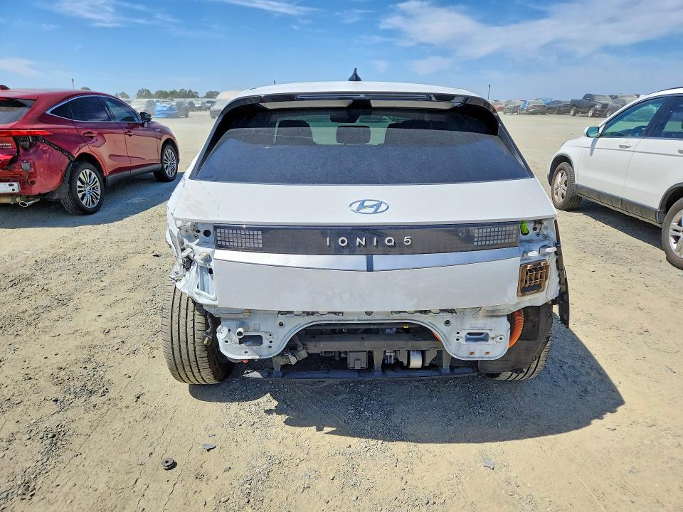 2023 Hyundai Ioniq 5 VIN KM8KN4AE5PU125814 COPART salvage auction — REAR END, CA - SALVAGE CERTIFICATE, sold $8,100 on 2026-07-14 (photo 6)