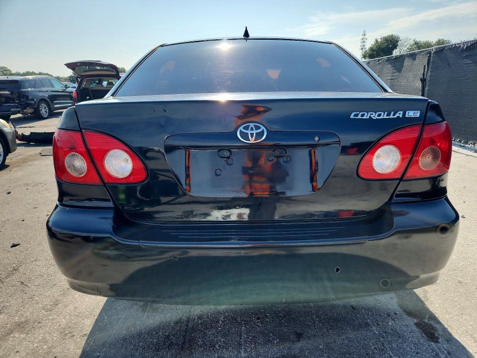 2006 Toyota Corolla VIN JTDBR32E560075150 COPART salvage auction — FRONT END, Fl - Certificate Of Title, sold $675 on 2026-07-30 (photo 6)