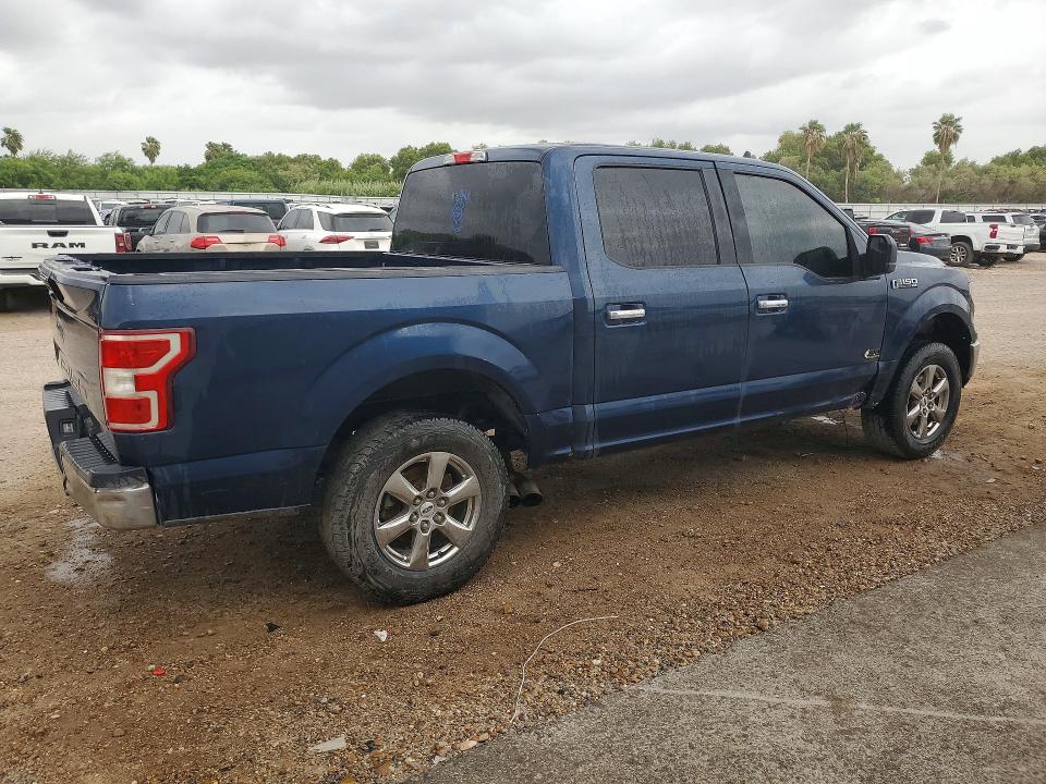 2020 Ford F-150 VIN 1FTEW1C59LKE74975 COPART salvage auction — SIDE, Salvage Title, sold $25 on 2026-07-22 (photo 3)