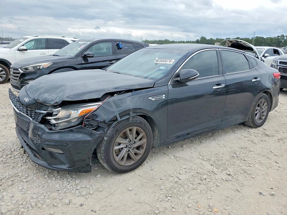 2020 Kia Optima VIN 5XXGT4L35LG437062 COPART salvage auction — FRONT END, Tx - Certificate Of Title (P), sold $825 on 2026-07-28 (photo 1)