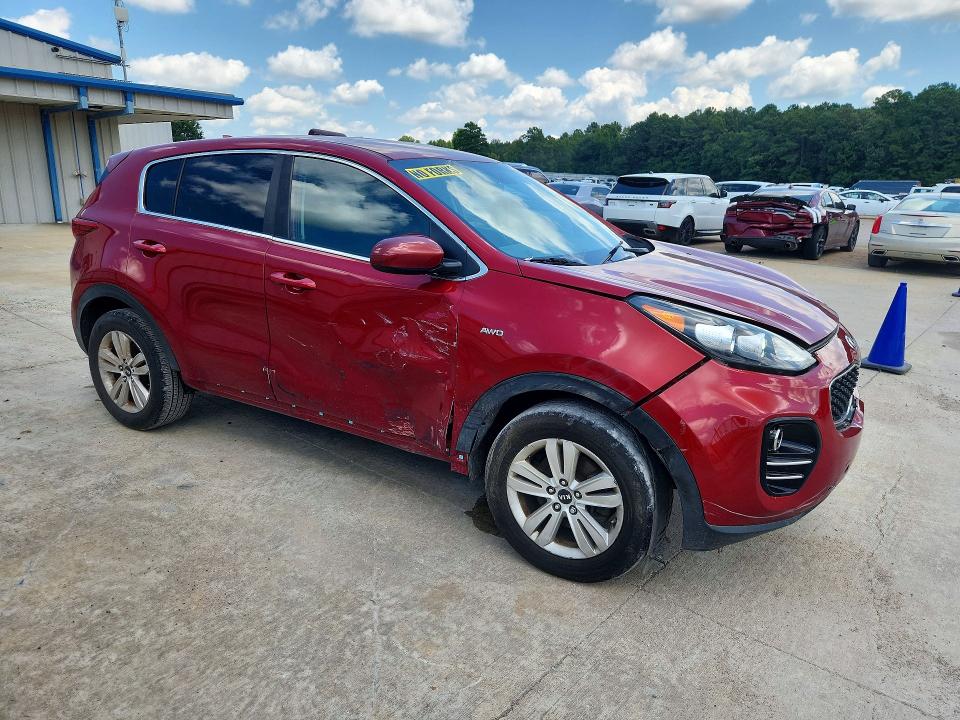 2019 Kia Sportage VIN KNDPMCAC3K7605248 COPART salvage auction — FRONT END, MS - CERTIFICATE OF TITLE, sold $2,000 on 2026-07-16 (photo 4)