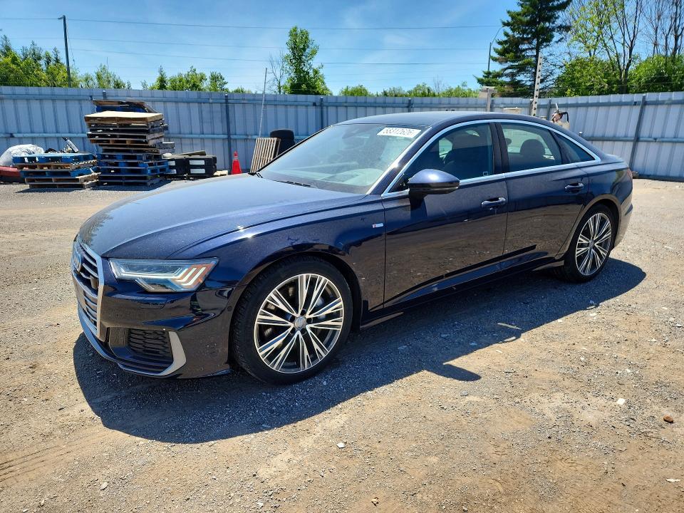 2019 Audi A6 VIN WAUM2BF24KN118068 COPART salvage auction — WATER/FLOOD, On - Permit Irrepairable, sold $11,300 on 2026-07-14 (photo 1)