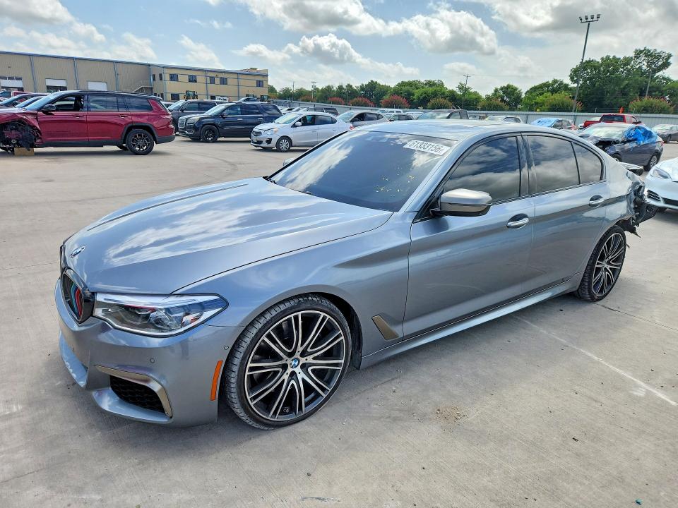 2018 BMW M5 VIN WBAJB9C51JB049205 — COPART salvage auction photo