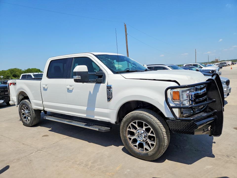 2020 Ford F-250 super duty VIN 1FT7W2BN6LED48670 COPART salvage auction — FRONT END, TX - SALVAGE VEHICLE TITLE (P), sold $14,700 on 2026-07-30 (photo 4)