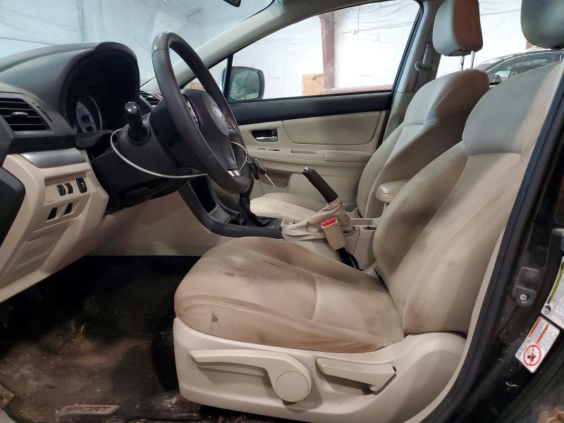 2014 Subaru Impreza VIN JF1GPAL61E9288250 COPART salvage auction — BIOHAZARD/CHEMICAL, Vt - Certificate Of Title, sold $450 on 2026-07-27 (photo 7)