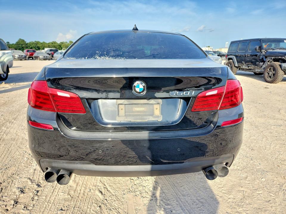 2015 BMW 5er VIN WBAKN9C58FD961322 COPART salvage auction — REJECTED REPAIR, TX - SALVAGE VEHICLE TITLE, sold $2,900 on 2026-07-28 (photo 6)