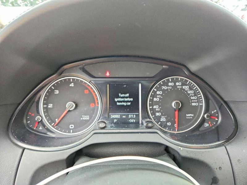 2016 Audi Q5 VIN WA1CVAFP8GA020651 COPART salvage auction — FRONT END, FL - CERTIFICATE OF DESTRUCTION, sold $1,900 on 2026-07-24 (photo 9)