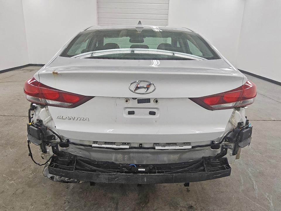 2017 Hyundai Elantra VIN KMHD84LFXHU427039 COPART salvage auction — FRONT END, Il - Certificate Of Title, sold $1,350 on 2026-07-28 (photo 6)