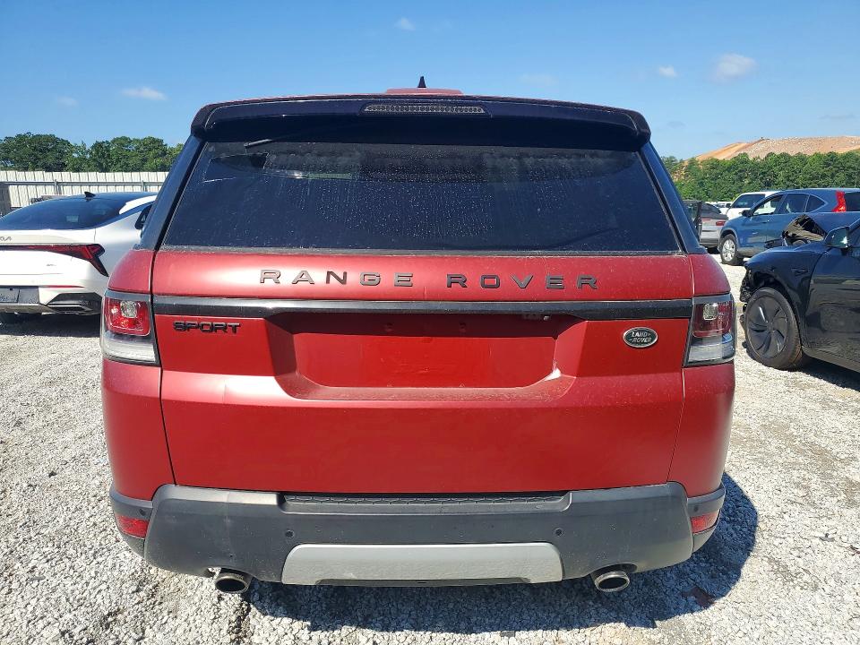 2017 Land rover Range rover sport VIN SALWR2FV2HA667472 COPART salvage auction — MECHANICAL, GA - CERTIFICATE OF TITLE, sold $6,500 on 2026-07-28 (photo 6)